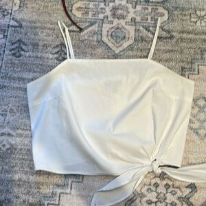 Express cami with tie front detail